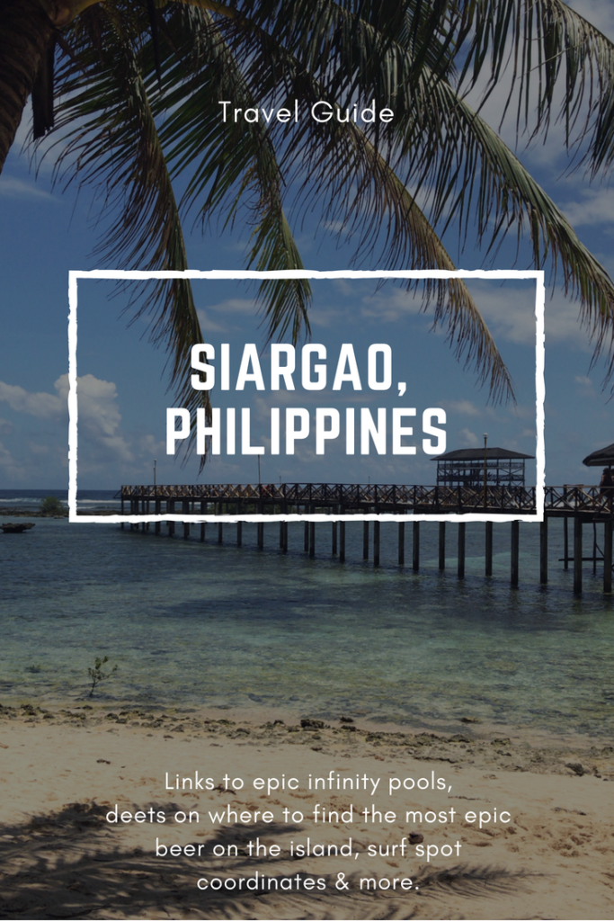 The Ultimate Siargao, Philippines Travel Guide The best places to stay in General Luna, with the most epic views and infinity pools. Adventures to have around the island. Where to find the best beer you'll ever taste. Restaurants with food at a level you wouldn't have known possible in the Philippines and everything else you need to know before experiencing the most incredible tropical island on the planet. Siargao, Philippines is safe for female travelers, romantic for couples and the perfect place for adventurers. This is a place you MUST visit before it's overrun with tourists. It won't be as pristine and untouched now soon! Share your favorite travel destinations in the Philippines with us. #philippinestravel #siargao PS Be sure to check out the details I provide on how to get secret surf spots!