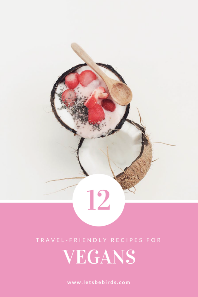 Simple, Tasty, Quick & Nutritious Recipes for Vegans - Traveling, Living on Campus, On-The-Go, and on a Budget. These recipes require just a few ingredients and limited kitchen supplies. #cheapvegan #vegantravel #vegannutrition #veganrecipes #healthvegan #travelvegan #travelingvegan